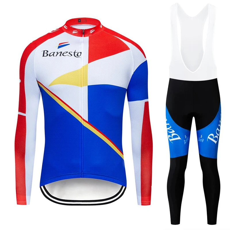 Banesto 2020 Breathable Long Sleeve Cycling Set Mountain Bike Clothes Autumn Bicycle Jerseys Clothes Maillot Ropa Ciclismo
Banesto 2020 Breathable Long Sleeve Cycling Set Mountain Bike Clothes Autumn Bicycle Jerseys Clothes Maillot Ropa Ciclismo