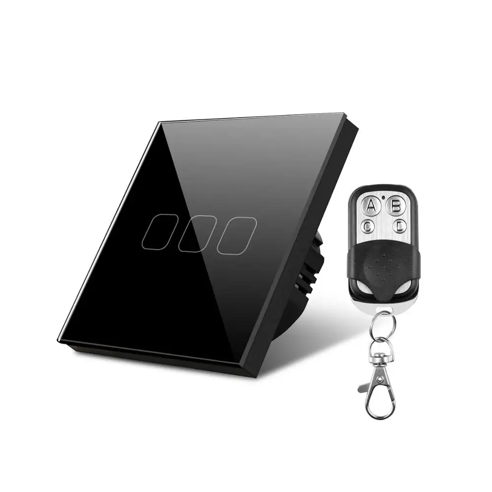 EU standard Touch Switch 1/2/3 Gang 1 Way 220V Wall Touch Sensor Switch touch and Remote Control ON/Off LED lamp home lighting
EU standard Touch Switch 1/2/3 Gang 1 Way 220V Wall Touch Sensor Switch touch and Remote Control ON/Off LED lamp home lighting