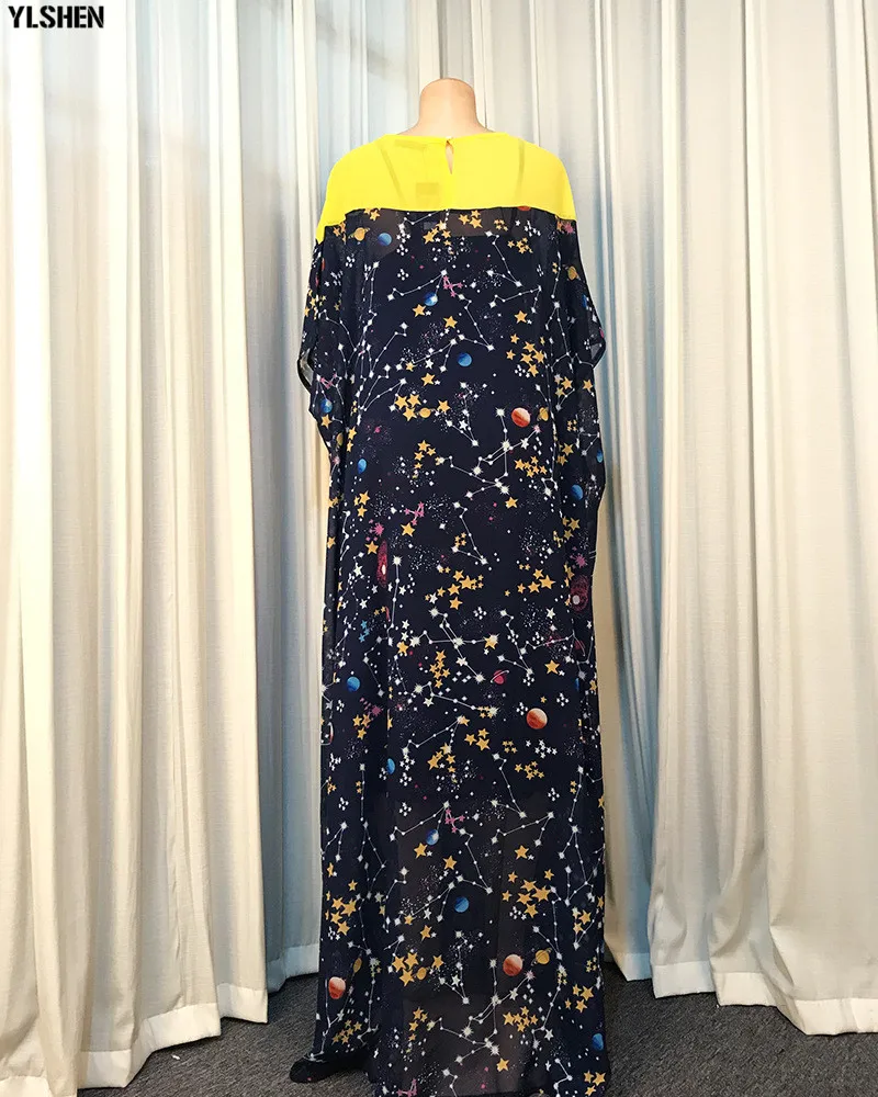 2020 Long Maxi Dress African Dresses For Women Dashiki Plus Size Summer Dress Ladies Traditional African Clothing Fairy Dreess 04
