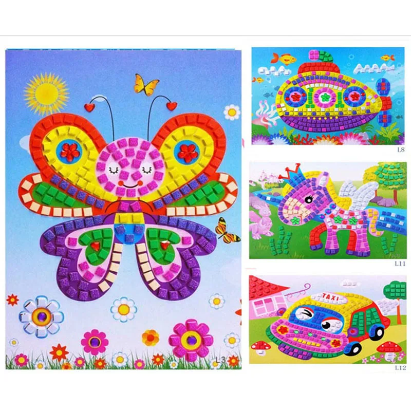 12pcs/set 3D Children Puzzle DIY Foam Stickers Art EVA Cartoon Animal Crystal 3D Handmade Sticker Creative Educational Toys
12pcs/set 3D Children Puzzle DIY Foam Stickers Art EVA Cartoon Animal Crystal 3D Handmade Sticker Creative Educational Toys