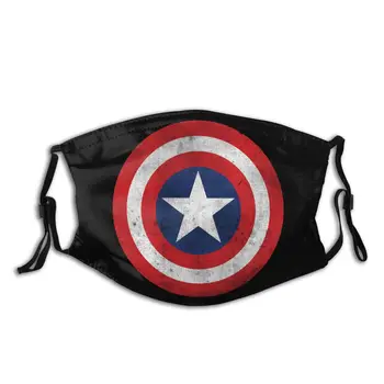 Captain America Shield Non-Disposable Face Mask Anti Haze Dustproof Protection Cover Respirator Muffle Mask with Filters
Captain America Shield Non-Disposable Face Mask Anti Haze Dustproof Protection Cover Respirator Muffle Mask with Filters