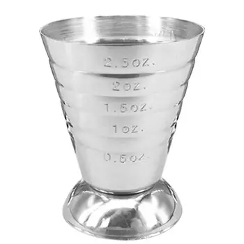 Measuring Cup With Scale 75ml Stainless Steel Measure Cup Cocktail Tool Bar Mixed Drink Jigger Spoon kitchen Baking Tea Cup
Measuring Cup With Scale 75ml Stainless Steel Measure Cup Cocktail Tool Bar Mixed Drink Jigger Spoon kitchen Baking Tea Cup
