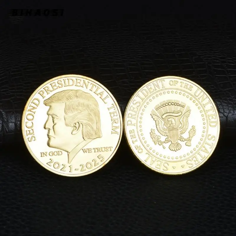 Us President Trump Trump 2021-2025 Double Sided Three-dimensional Relief Commemorative Coin Challenge Coin Collection Wholesale
Us President Trump Trump 2021-2025 Double Sided Three-dimensional Relief Commemorative Coin Challenge Coin Collection Wholesale