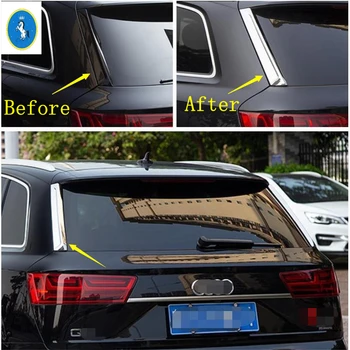 Yimaautotrims Auto Accessory Chrome Rear Tail Window Stripe Decoration Lid Cover Trim Fit For Audi Q7 2016 2017 2018 2019 ABS
Yimaautotrims Auto Accessory Chrome Rear Tail Window Stripe Decoration Lid Cover Trim Fit For Audi Q7 2016 2017 2018 2019 ABS
