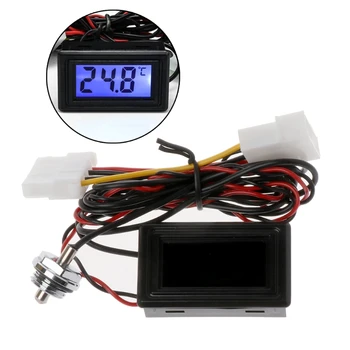 Display Temperature Detector With G1/4 Thread 4Pin Power Plug PC Water Cooling 
Display Temperature Detector With G1/4 Thread 4Pin Power Plug PC Water Cooling