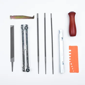 10pcs Sharpening Assorted Kit Carrying Pouch Sharpener Guide Bar Files Power Chain Saw Tools Chainsaw Parts
10pcs Sharpening Assorted Kit Carrying Pouch Sharpener Guide Bar Files Power Chain Saw Tools Chainsaw Parts