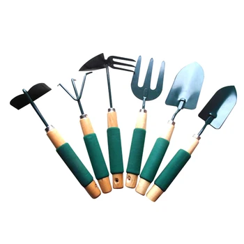 6pcs Metal Rake Gardening Tools Set with Sponge Wooden Handle Gardening Supplies _WK
6pcs Metal Rake Gardening Tools Set with Sponge Wooden Handle Gardening Supplies _WK