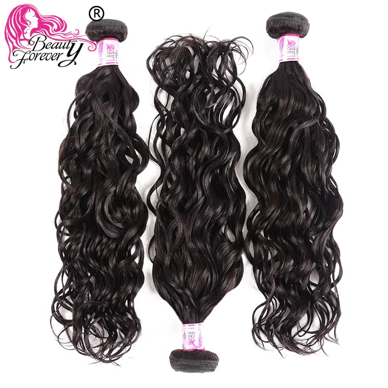 BEAUTY FOREVER 3pcs Natural Wave Brazilian Human Hair Weave Bundles 100% Remy Hair Double Weft Natural Color 10-26 inch
BEAUTY FOREVER 3pcs Natural Wave Brazilian Human Hair Weave Bundles 100% Remy Hair Double Weft Natural Color 10-26 inch