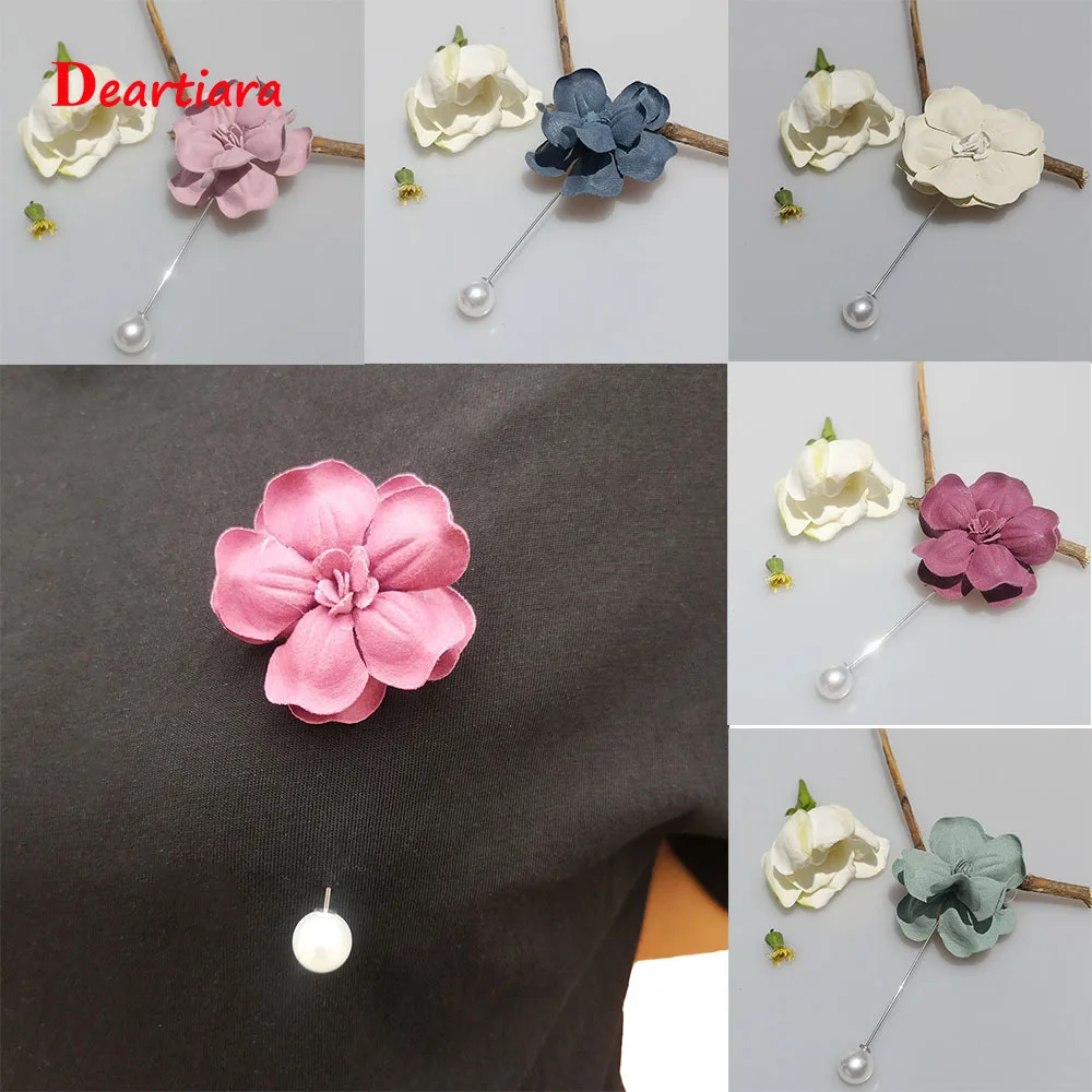 Korean Unisex Elegant Temperament Korean Velvet Material Festival Pearl Brooch Pin
Korean Unisex Elegant Temperament Korean Velvet Material Festival Pearl Brooch Pin