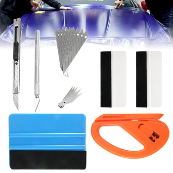 7pcs/set Car Squeegee Scraper Wrapping Tools Vehicle Vinyl Wrap Film Sticker Installation Kit Cutter Knife for Car Styling
7pcs/set Car Squeegee Scraper Wrapping Tools Vehicle Vinyl Wrap Film Sticker Installation Kit Cutter Knife for Car Styling