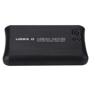 HDMI Media Player 1080P Full HD Media Player USB3.0 SD/HDD Card Player with Built-in 2.5-Inch SATA Hard Drive(EU Plug)
HDMI Media Player 1080P Full HD Media Player USB3.0 SD/HDD Card Player with Built-in 2.5-Inch SATA Hard Drive(EU Plug)