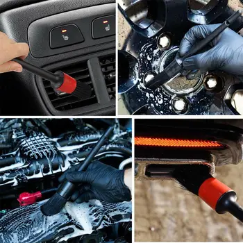6Pcs/Set Car Detailing Brush Kit Boar Hair Applicable For Vehicle Auto Wheel Clean Brush Set New Universal Cleaning Tools
6Pcs/Set Car Detailing Brush Kit Boar Hair Applicable For Vehicle Auto Wheel Clean Brush Set New Universal Cleaning Tools