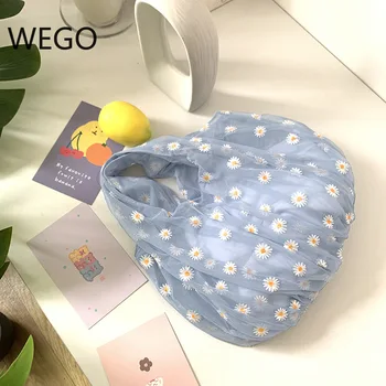 2020 Spring Women Small Transparent Tote Mesh Cloth Bag Daisy Embroidery Handbag High Quality Eco Fruit Bag Purse For Girls
2020 Spring Women Small Transparent Tote Mesh Cloth Bag Daisy Embroidery Handbag High Quality Eco Fruit Bag Purse For Girls