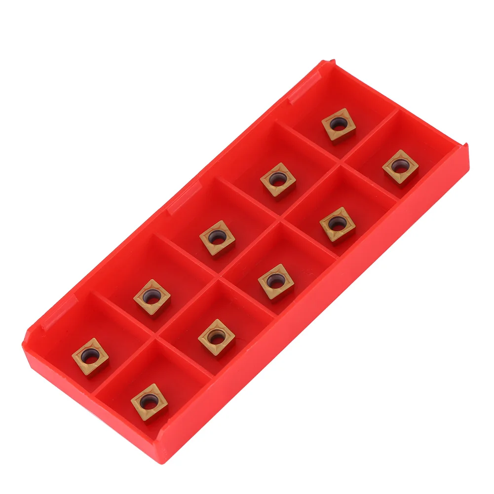 10PCS CCMT060204-HM YBC251 Cermet Grade Carbide Inserts Lathe Cutter Tools Internal Turning Tools CNC Tools Blades Tips Boring
10PCS CCMT060204-HM YBC251 Cermet Grade Carbide Inserts Lathe Cutter Tools Internal Turning Tools CNC Tools Blades Tips Boring