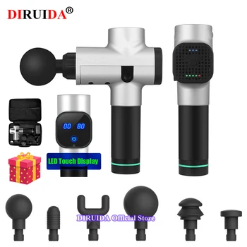 Original LCD Touch New Muscle Massage Gun Deep Tissue Massager Therapy Gun Exercising Muscle Pain Relief Body Shaping tool
Original LCD Touch New Muscle Massage Gun Deep Tissue Massager Therapy Gun Exercising Muscle Pain Relief Body Shaping tool