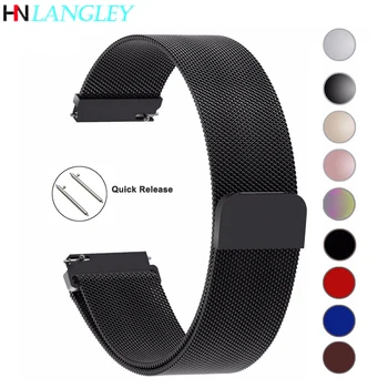 20mm 22mm 23mm for Samsung Galaxy 42/46 mm Active 2 Watch Bands B57 16mm Straps Loop Milanese Strap Stainless Steel 14 18 24mm
20mm 22mm 23mm for Samsung Galaxy 42/46 mm Active 2 Watch Bands B57 16mm Straps Loop Milanese Strap Stainless Steel 14 18 24mm