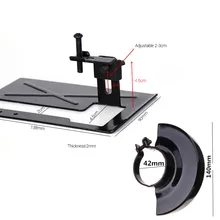 DANIU amoladora de ángulo de Metal ajustable grueso equilibrio de corte soporte Base de soporte para herramientas de madera DIY(China)