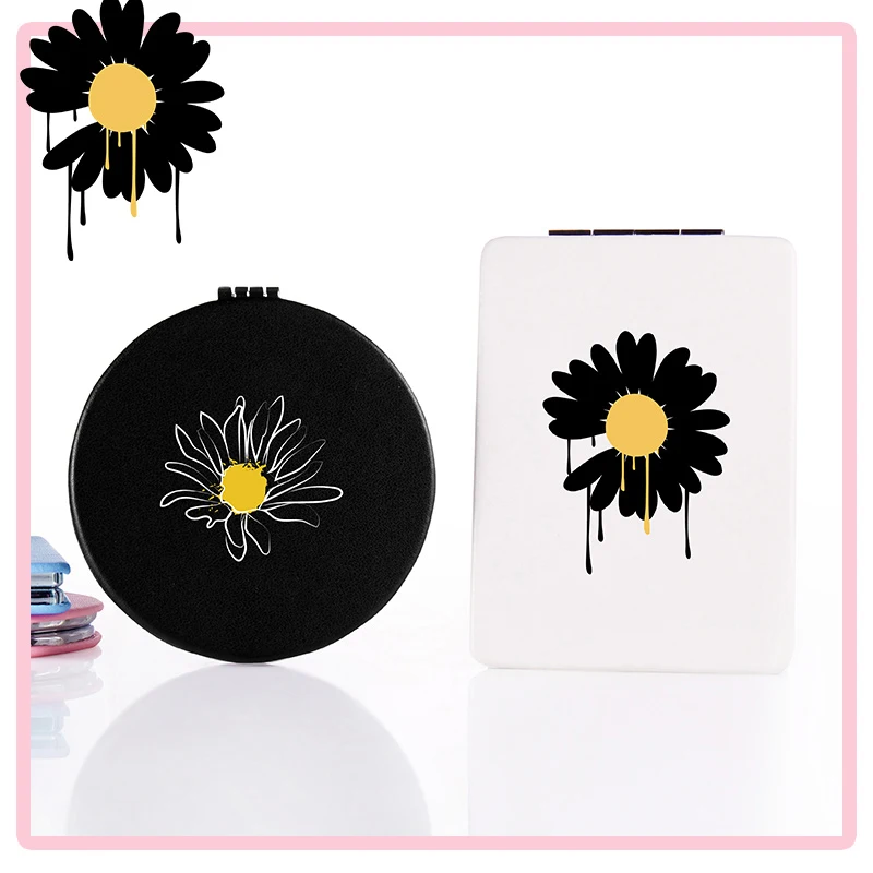 Flowers Mini Make up Mirror with 2 Side Portable Girl Out Door Travel Folding Magnifying Compact Pocket Cosmetic Vanity Mirrors
Flowers Mini Make up Mirror with 2 Side Portable Girl Out Door Travel Folding Magnifying Compact Pocket Cosmetic Vanity Mirrors