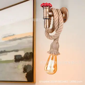 Hemp rope chandelier Nordic modern simple personalized water pipe chandelier dining room bar counter study bar counter lamps
Hemp rope chandelier Nordic modern simple personalized water pipe chandelier dining room bar counter study bar counter lamps
