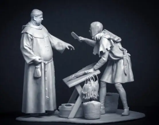 1/30 Resin Kits Scenes 1 Set Not Assembled Uncolored 
1/30 Resin Kits Scenes 1 Set Not Assembled Uncolored