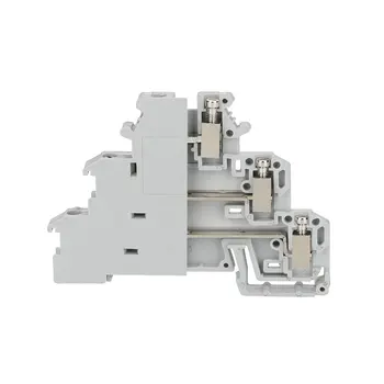 Din Rail Terminal Block 10Pcs DIKD-1.5 Three Layer 3 Level Sensor Actuator Triple Wire Connector DIKD1.5 Wire Conductor
Din Rail Terminal Block 10Pcs DIKD-1.5 Three Layer 3 Level Sensor Actuator Triple Wire Connector DIKD1.5 Wire Conductor