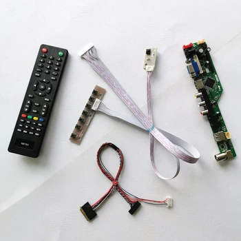 For LP156WH4/LP156WH9 15.6" 1366*768 Audio HDMI VGA USB RF Remote WLED LVDS 40Pins notebook PC display controller drive card kit
For LP156WH4/LP156WH9 15.6" 1366*768 Audio HDMI VGA USB RF Remote WLED LVDS 40Pins notebook PC display controller drive card kit