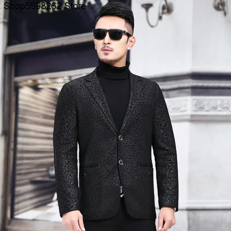 Genuine Leather Leather Coat Male Printing Sheep Pipi Suit Autumn Thin Section Slim Fit Single Leather Suit Leather Coat Leather
Genuine Leather Leather Coat Male Printing Sheep Pipi Suit Autumn Thin Section Slim Fit Single Leather Suit Leather Coat Leather