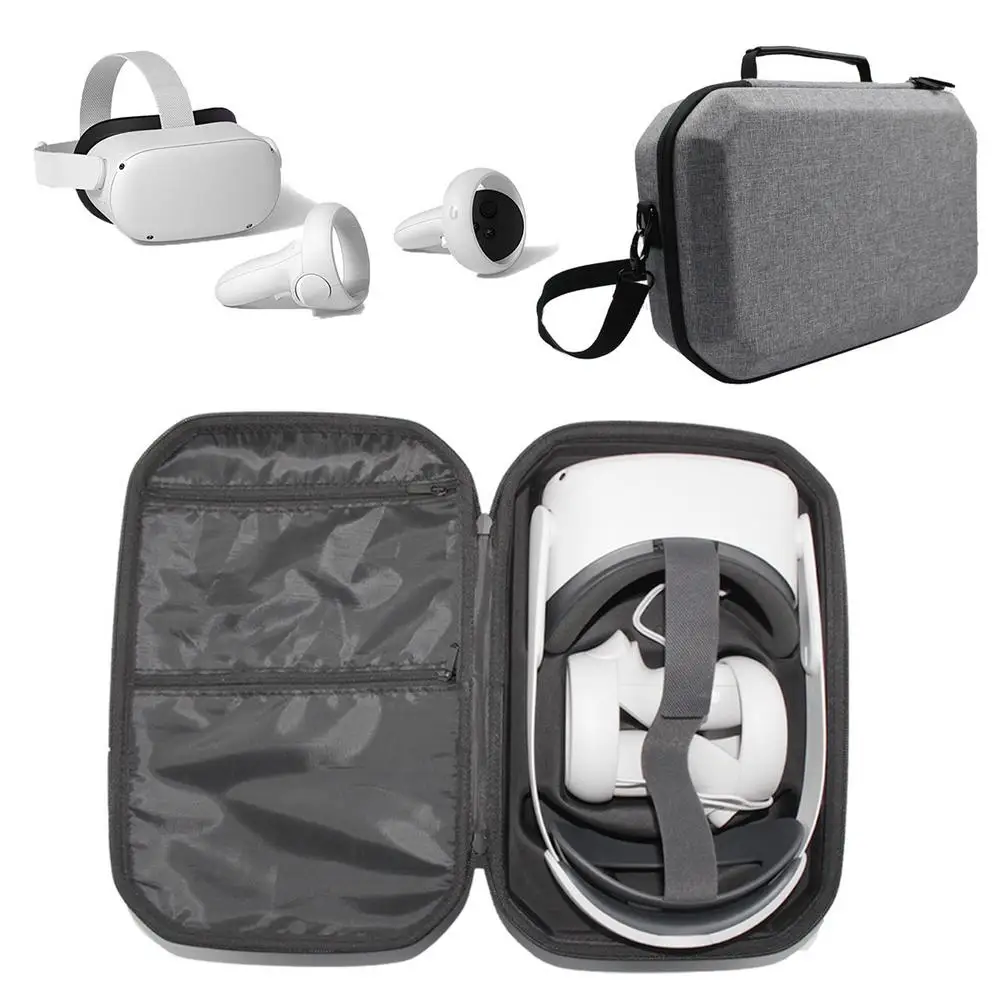 Storage Box For Oculus Quest2 VR Headset Travel Carrying Protective Case Hard EVA Storage Box Bag For Oculus Quest2 VR Accessory
Storage Box For Oculus Quest2 VR Headset Travel Carrying Protective Case Hard EVA Storage Box Bag For Oculus Quest2 VR Accessory