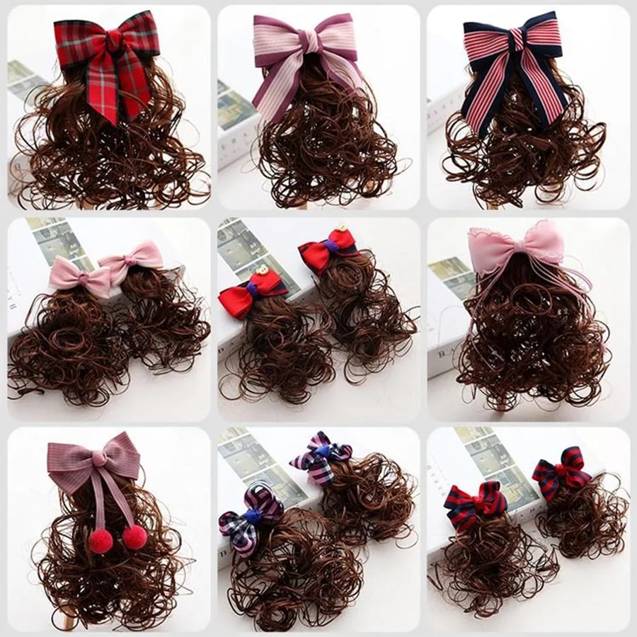 Female baby wig hair with infant child princess headdress little girl cute hair accessories Synthetic Ponytails For White
Female baby wig hair with infant child princess headdress little girl cute hair accessories Synthetic Ponytails For White