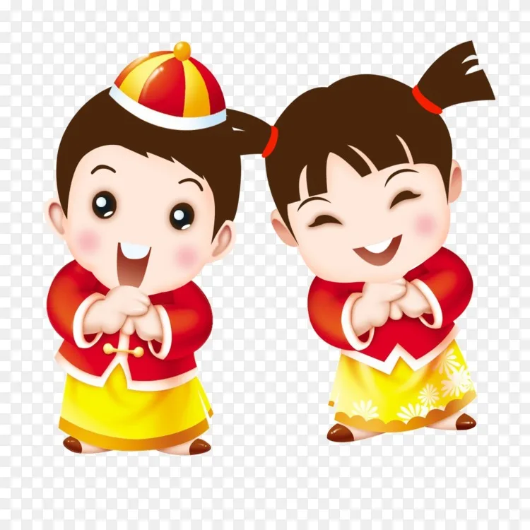 新年形象-新年卡通