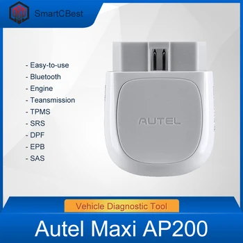 Autel MaxiAP AP200 Bluetooth OBD2 with Full System Diagnoses AutoVIN TPMS IMMO Service for DIYers Simplified Edition of MK808
Autel MaxiAP AP200 Bluetooth OBD2 with Full System Diagnoses AutoVIN TPMS IMMO Service for DIYers Simplified Edition of MK808