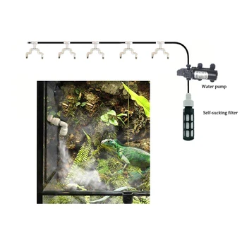 Aquarium Humidify Reptile Rain Forest Aquarium Rainmaker Fogger Humidity Manual Mist System Kit
Aquarium Humidify Reptile Rain Forest Aquarium Rainmaker Fogger Humidity Manual Mist System Kit