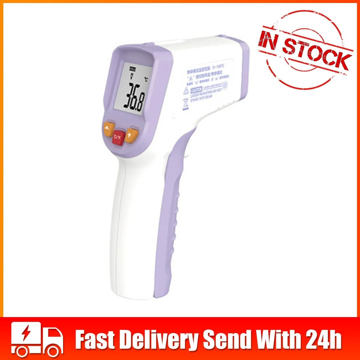 Forehead Thermometer Non Contact Infrared Thermometer Body Temperature Fever Digital Measure Tool for Baby Adult
Forehead Thermometer Non Contact Infrared Thermometer Body Temperature Fever Digital Measure Tool for Baby Adult