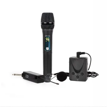 Professional UHF Wireless Microphone System Lavalier Lapel Mic Handheld Microphone For Amplifier Loudspeaker Speech Tour Guide
Professional UHF Wireless Microphone System Lavalier Lapel Mic Handheld Microphone For Amplifier Loudspeaker Speech Tour Guide