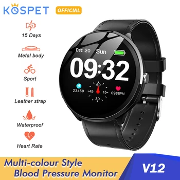 KOSPET V12 Smart watch Men IP67 waterproof Long Standby Fitness Tracker Heart Rate Monitor Blood Pressure Men Smartwatch Women 
KOSPET V12 Smart watch Men IP67 waterproof Long Standby Fitness Tracker Heart Rate Monitor Blood Pressure Men Smartwatch Women