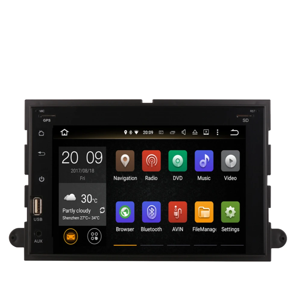 Фото Автомобильный GPS-навигатор на Android 10 0 для Ford Fusion/Explorer/F150/Edge/DISPATCH - купить