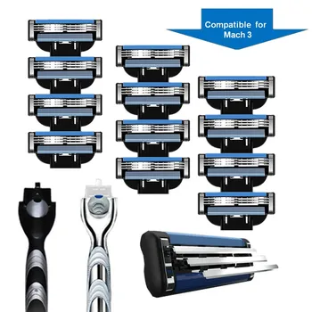 TFLYSHAVE Furious 3 Men Razo Machine for shaving Replaceable Safety Razor Three Blade 8pcs for Mache 3 Facial Shaving
TFLYSHAVE Furious 3 Men Razo Machine for shaving Replaceable Safety Razor Three Blade 8pcs for Mache 3 Facial Shaving