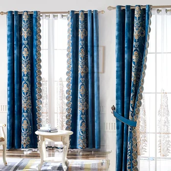 Laser Embroidered Curtains for Bedroom Living Room Dutch Velvet High Blackout Curtain Fabrics Floor Floating Curtains
Laser Embroidered Curtains for Bedroom Living Room Dutch Velvet High Blackout Curtain Fabrics Floor Floating Curtains
