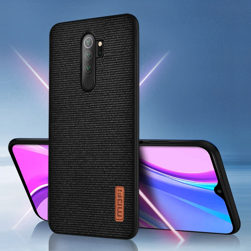 Для Xiaomi Redmi 9A чехол текстильный для 9 MOFi оригинал 9C оболочка кожаный Силиконовый