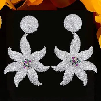 GODKI Luxury 4PCS Sea Starfish African Bridal Zirconia CZ Jewelry Sets For Women Wedding Dubai Nigeria Crystal Party Jewelry Set
GODKI Luxury 4PCS Sea Starfish African Bridal Zirconia CZ Jewelry Sets For Women Wedding Dubai Nigeria Crystal Party Jewelry Set