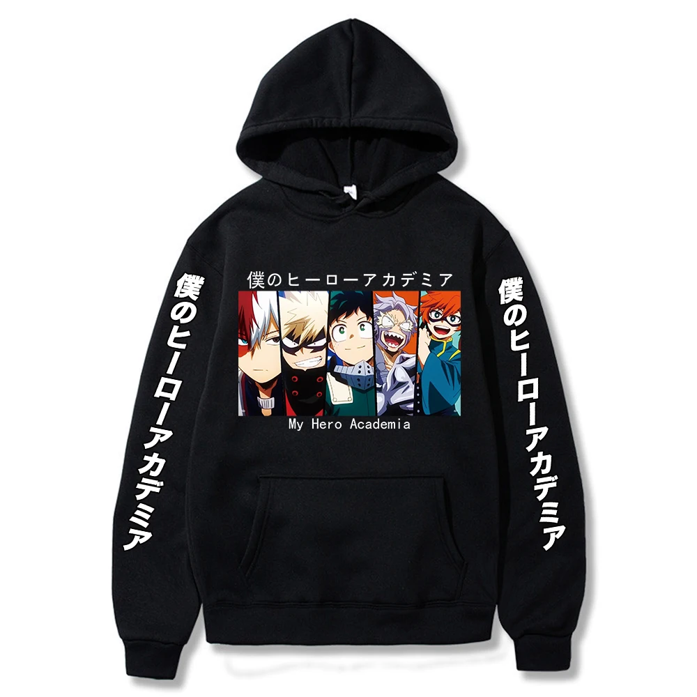 My Hero Academia Unisex Hoodies Japanese Anime Bakugou Katsuki Deku Printed Men's Hoodie Streetwear Casual Sweatshirts Harajuku
My Hero Academia Unisex Hoodies Japanese Anime Bakugou Katsuki Deku Printed Men's Hoodie Streetwear Casual Sweatshirts Harajuku