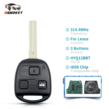 Dandkey HYQ12BBT Replacement Car Remote Control Key With 3 Buttons 4D67 Chip 314.4MHz Fob For Lexus RX330 RX350 RX400h RX450h
Dandkey HYQ12BBT Replacement Car Remote Control Key With 3 Buttons 4D67 Chip 314.4MHz Fob For Lexus RX330 RX350 RX400h RX450h