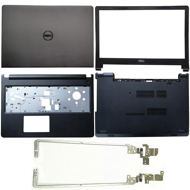 

NEW Laptop LCD Back Cover/Front Bezel/Hinges/Palmrest/Bottom Case For Dell Inspiron 15 Vostro 15 3562 3565 3567 3568 3578 0V6MG4