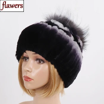 Winter Women Warm Good elasticity Real Rex Rabbit Fur Hat Lady Natural Soft Rex Rabbit Fur Cap Top 100% Real Fox Fur Bomber Hat
Winter Women Warm Good elasticity Real Rex Rabbit Fur Hat Lady Natural Soft Rex Rabbit Fur Cap Top 100% Real Fox Fur Bomber Hat