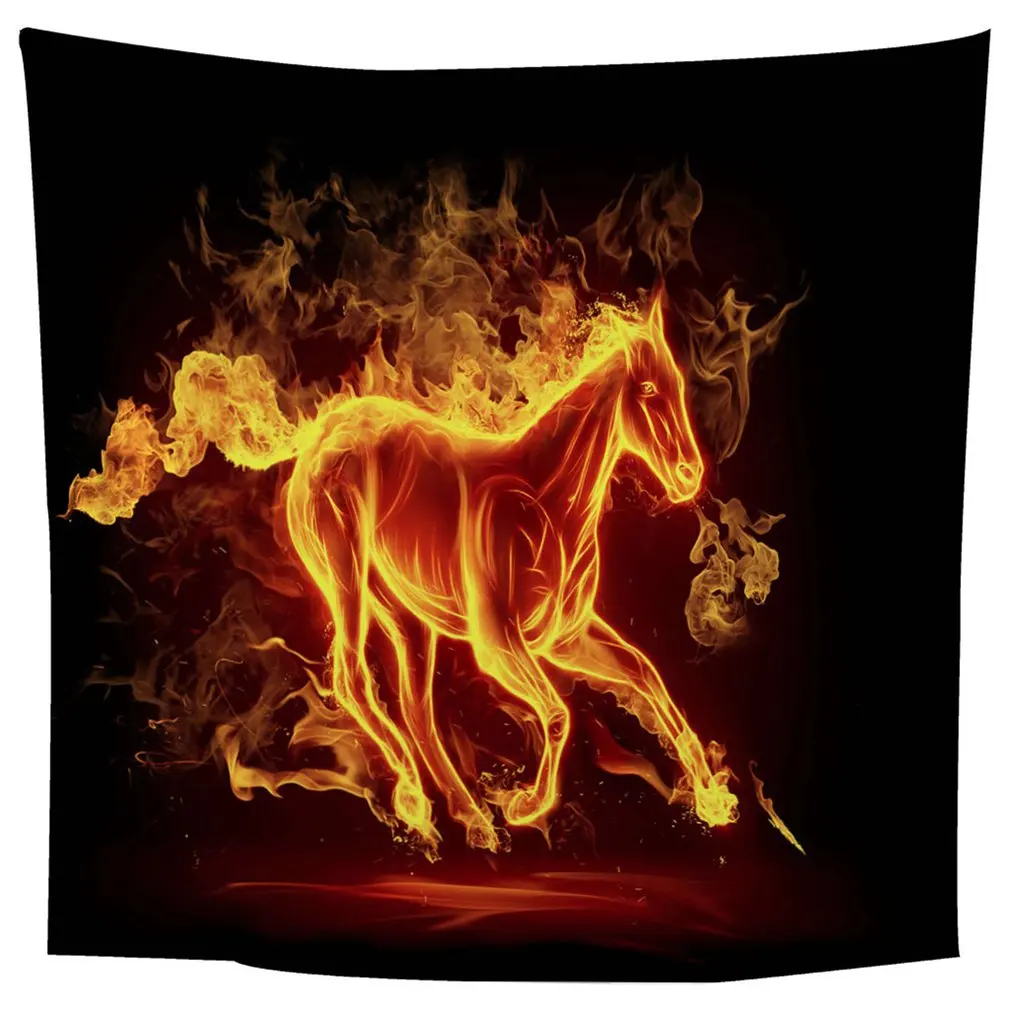 Flame Horse Pattern Fashion Tapestry Hanging Wall Tapestry Home Decor Picnic Beach Blanket Yoga Mats Bedspread
Flame Horse Pattern Fashion Tapestry Hanging Wall Tapestry Home Decor Picnic Beach Blanket Yoga Mats Bedspread