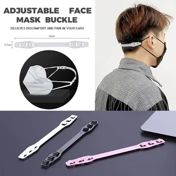 6pcs/10pcsthird Gear Adjustable -slip Cover Ear Grips Extension Hook Cover Ear Strap Hook Eco-friendly Pp Flexible mascarillas 
6pcs/10pcsthird Gear Adjustable -slip Cover Ear Grips Extension Hook Cover Ear Strap Hook Eco-friendly Pp Flexible mascarillas