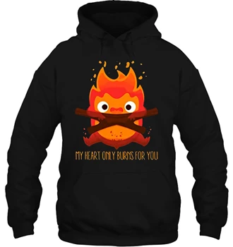 New The Fire Demon Calcifer Howl Moving Castle Studio Ghibli casual harajuku Tops camiset Streetwear Hoodies Sweatshirts
New The Fire Demon Calcifer Howl Moving Castle Studio Ghibli casual harajuku Tops camiset Streetwear Hoodies Sweatshirts