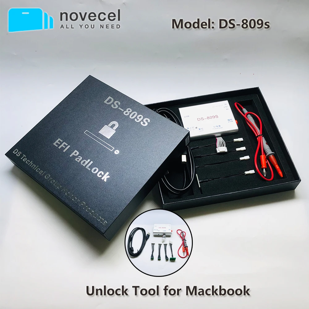 DS-809s Unlocking Tool Read Write SN for Repair Macbook iMac Air SPI ROM IC DS809 icloud Unlock Tool
DS-809s Unlocking Tool Read Write SN for Repair Macbook iMac Air SPI ROM IC DS809 icloud Unlock Tool