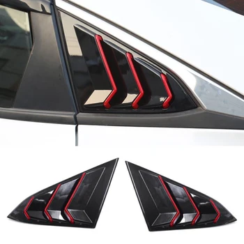 2pcs Rear Window Side Air Vent Louver Cover Trim Fit For Honda Civic Sedan 4-Door 2016 2017 2018 2019 2020 
2pcs Rear Window Side Air Vent Louver Cover Trim Fit For Honda Civic Sedan 4-Door 2016 2017 2018 2019 2020