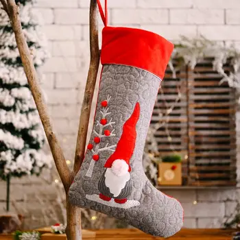 Christmas Stockings Sock Swedish Gnome Santa Decoration Fireplace Xmas Tree Hanging Pendant Ornament Candy Gift Bag
Christmas Stockings Sock Swedish Gnome Santa Decoration Fireplace Xmas Tree Hanging Pendant Ornament Candy Gift Bag